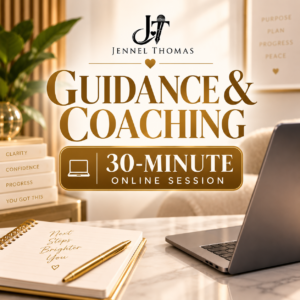 30-minute Guidance & Coaching Online session with Jennel Thomas